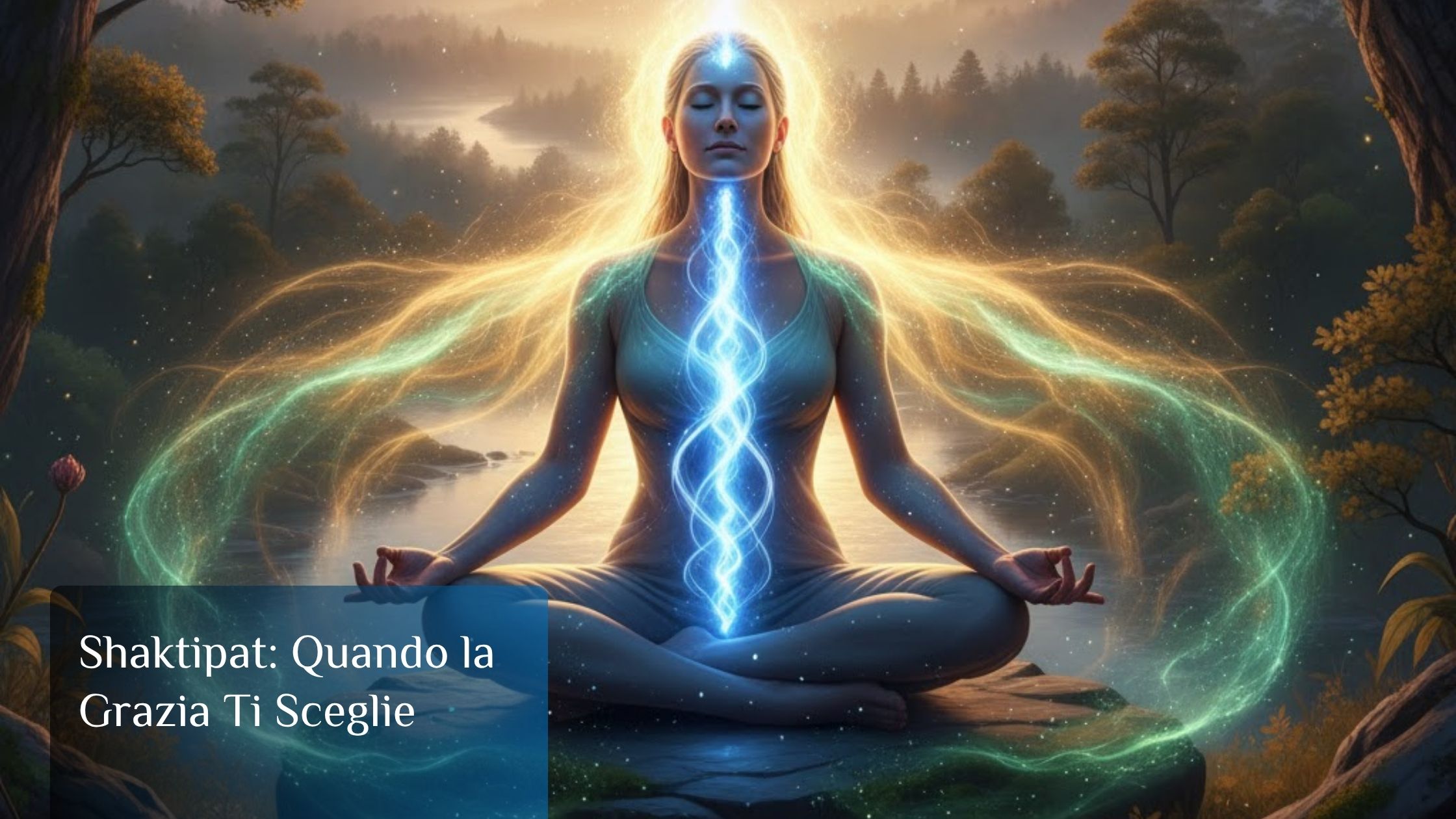 Scopri il vero significato dello Shaktipat, l’iniziazione divina che risveglia la Kundalini. Non è una tecnica, ma l’incontro tra l’anima e la Grazia, quando lo sforzo umano cede il passo alla Volontà Divina.